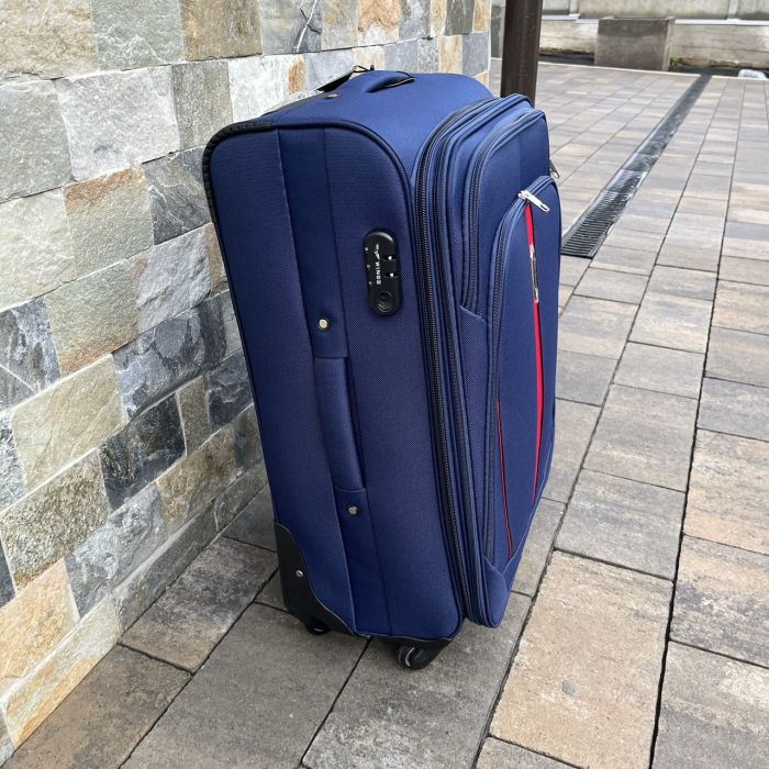 Валіза тканинна середня Wings 1706 M Синій