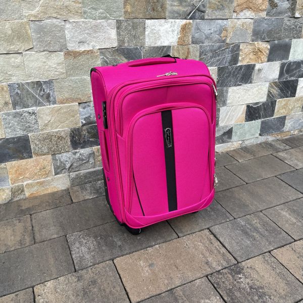 Валіза тканинна мала Wings 1706 S Рожевий