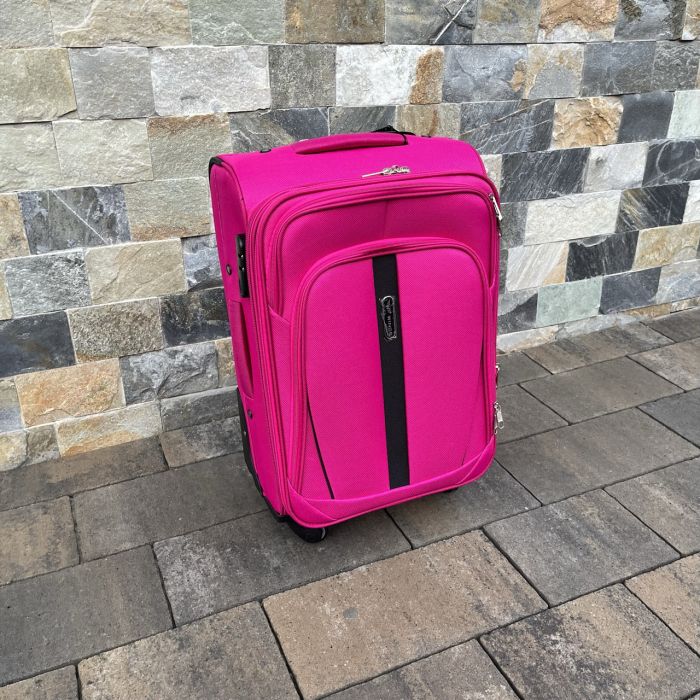 Валіза тканинна мала Wings 1706 S Рожевий