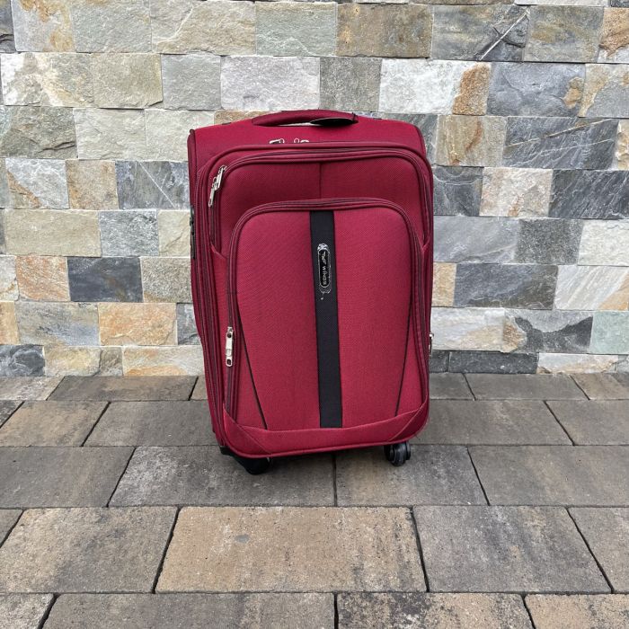 Валіза тканинна мала Wings 1706 S Бордовий