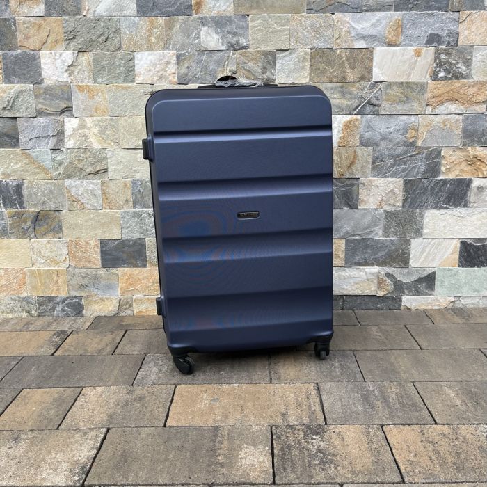Чемодан дорожный большой Wings AT01 L Темно-синий