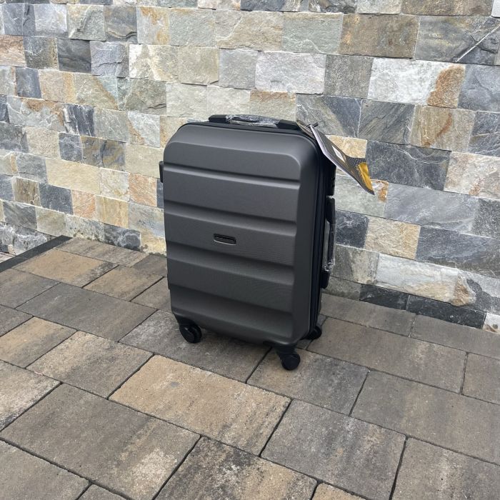 Чемодан дорожный малый Wings AT01 S Графитовый