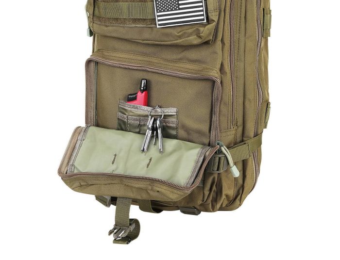 Рюкзак военный тактический XL 38 л Зеленый