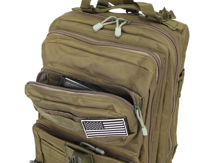 Рюкзак военный тактический XL 38 л Зеленый
