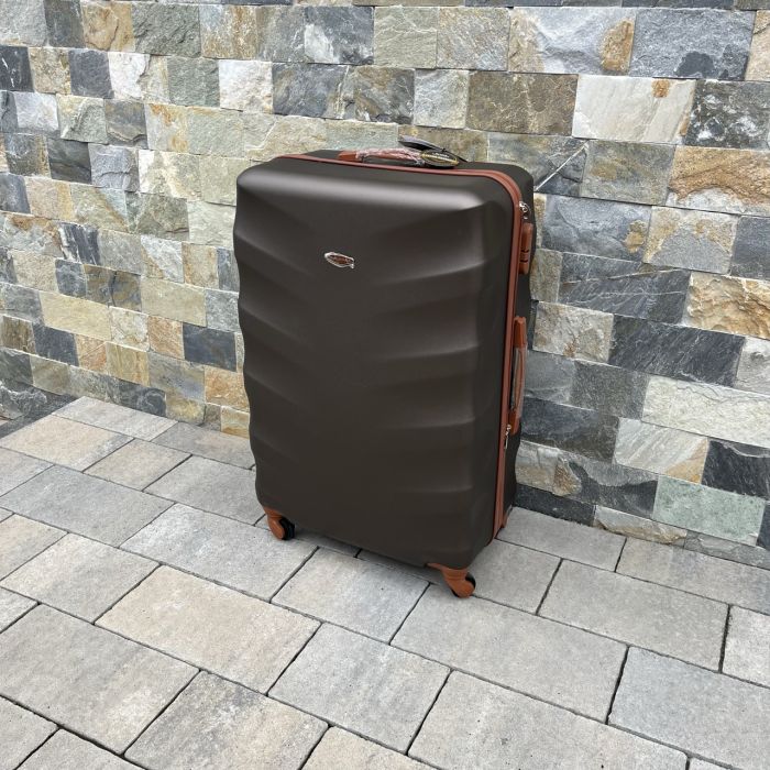 Чемодан дорожный большой Wings 402 L Коричневый