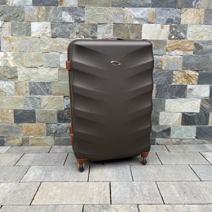 Чемодан дорожный большой Wings 402 L Коричневый