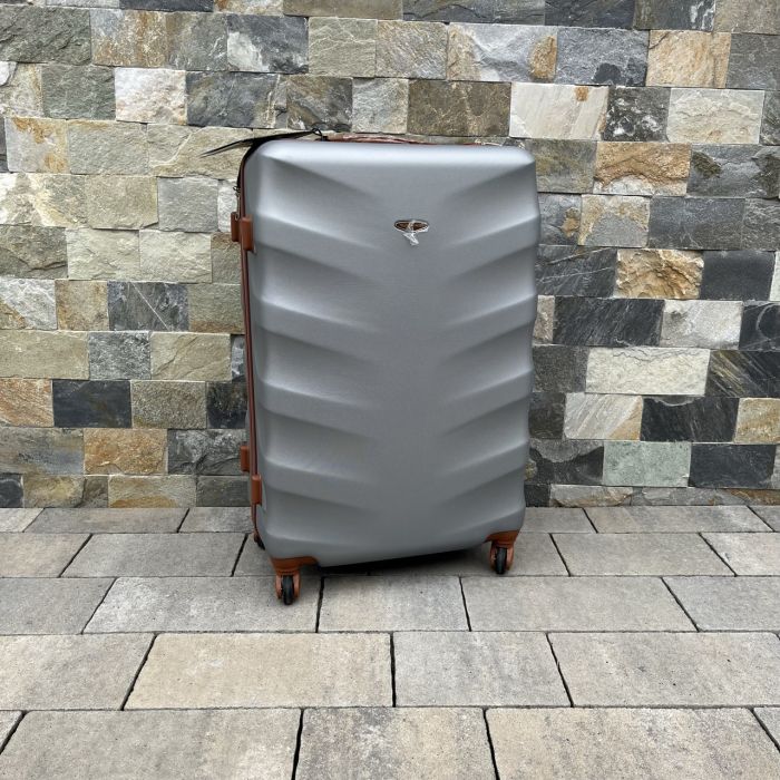 Валіза дорожня велика Wings 402 L Срібний