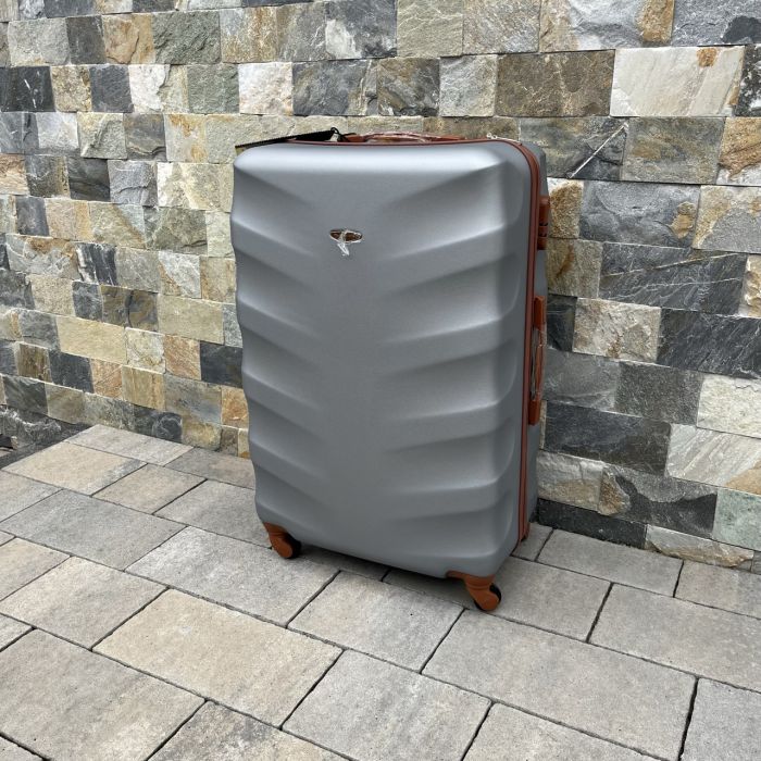 Валіза дорожня велика Wings 402 L Срібний