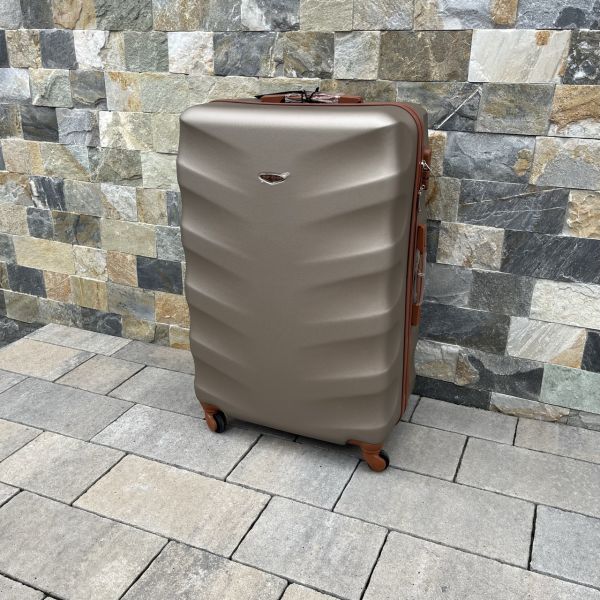 Чемодан дорожный большой Wings 402 L Шампань