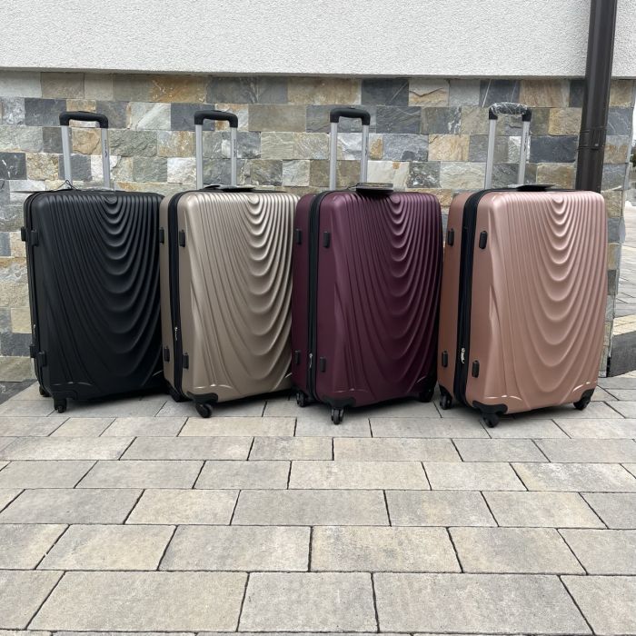 Валіза дорожня велика Wings 304 L Чорний