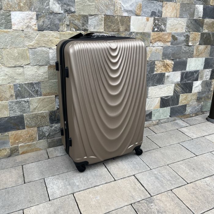 Валіза дорожня велика Wings 304 L Шампань