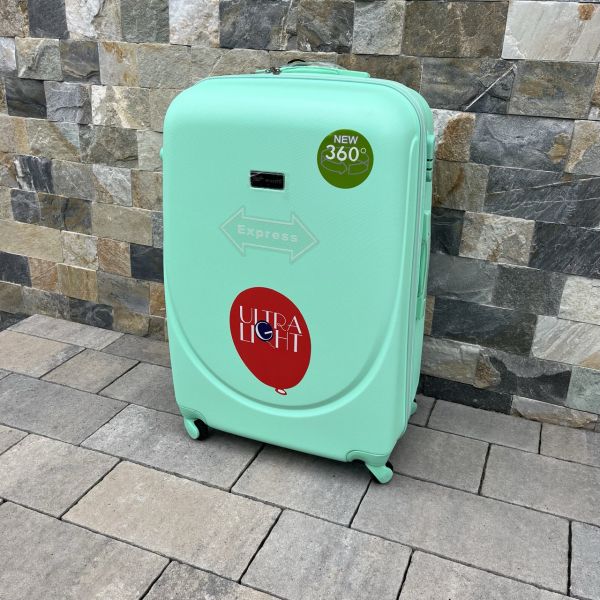 Чемодан дорожный большой Wings K310 L Мятный