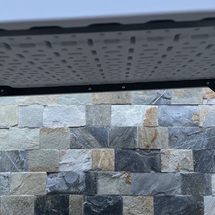 Садовый стол раскладной HTL122 122х61х74 см Светло-серый