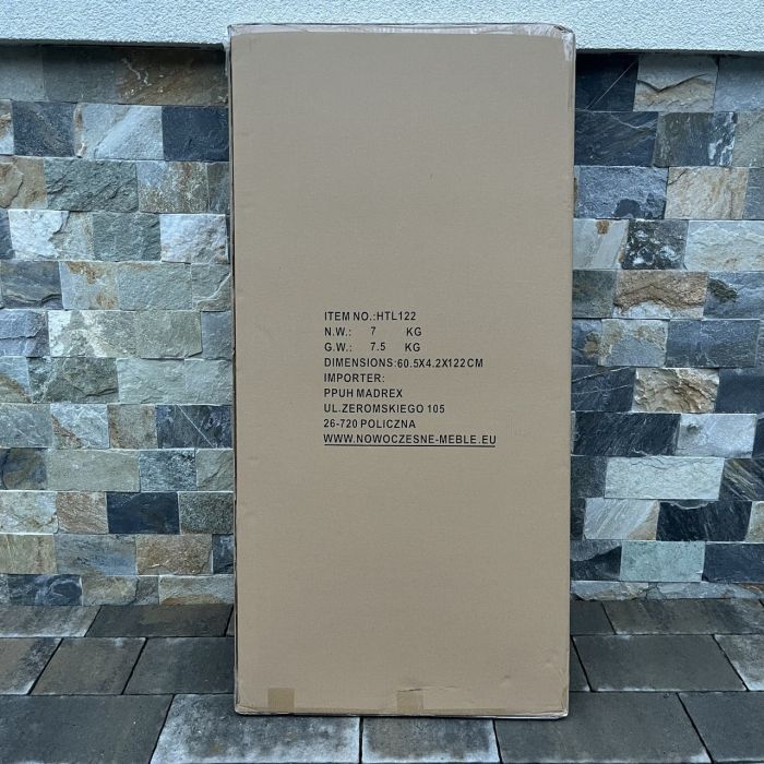 Садовый стол раскладной HTL122 122х61х74 см Светло-серый