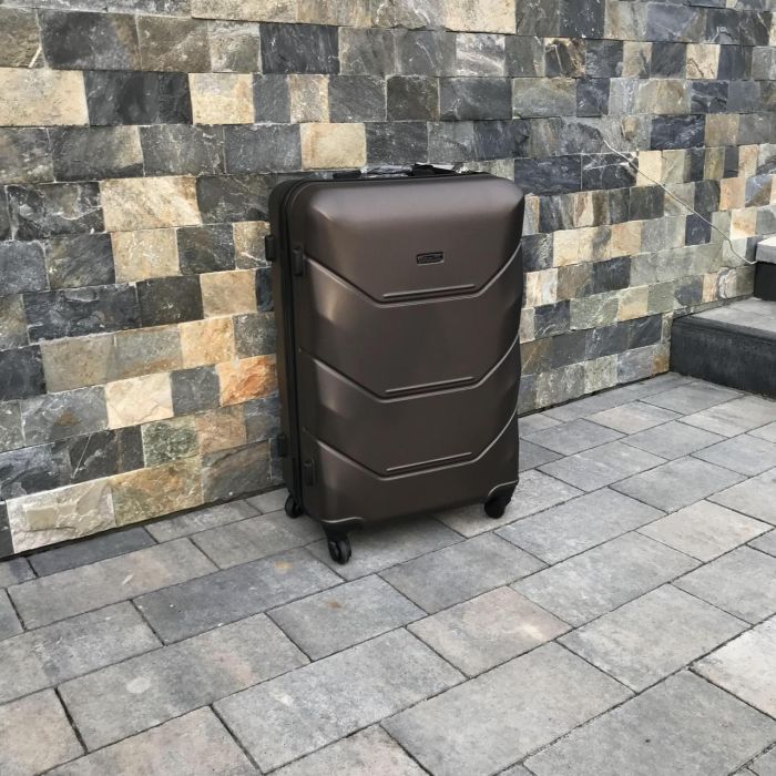 Чемодан дорожный большой Wings 147 L Коричневый