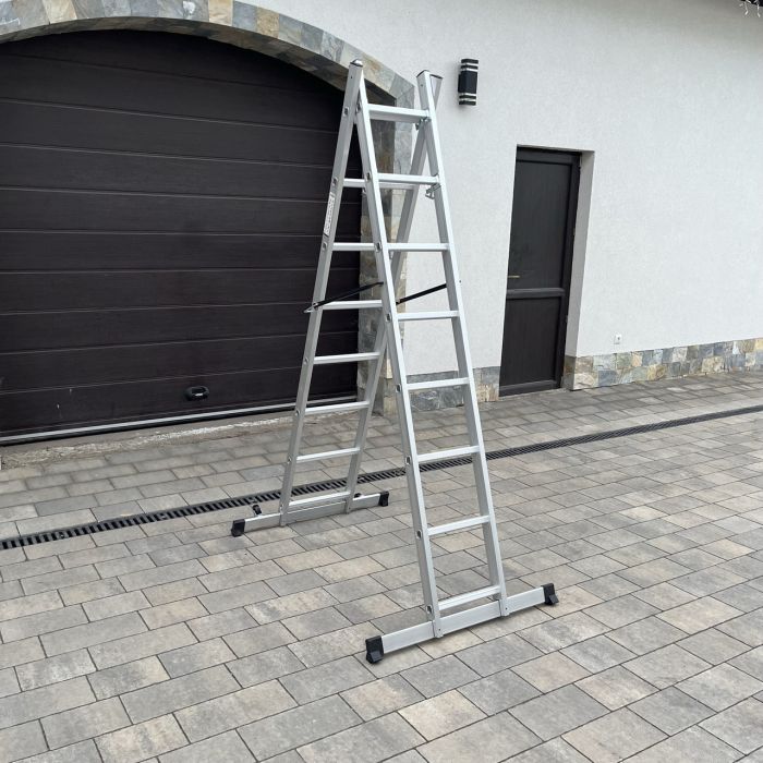 Многофункциональный помост HIGHER 2х8 | 3 в 1 - помост / лестница / стремянка