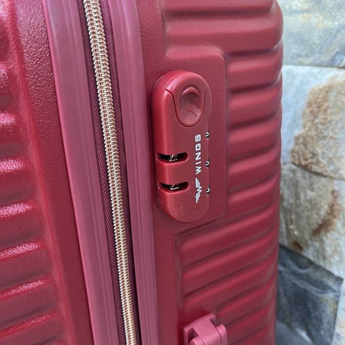 Чемодан дорожный большой Wings WN01 L Красный