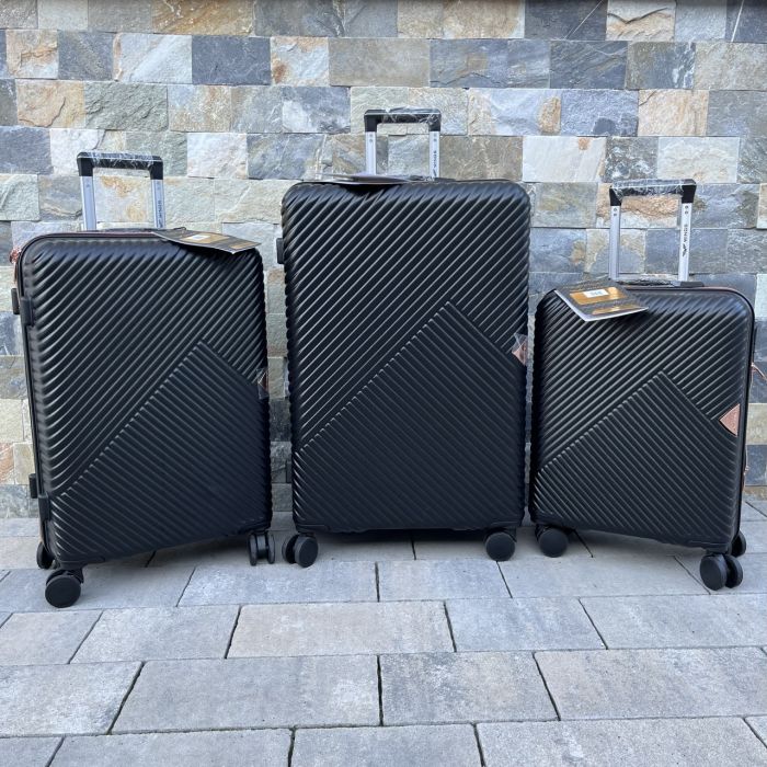 Валіза дорожня велика Wings WN01 L Чорний