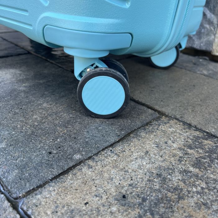 Валіза дорожня велика з поліпропілену Wings DQ181-05 L Блакитний (Macaron blue)