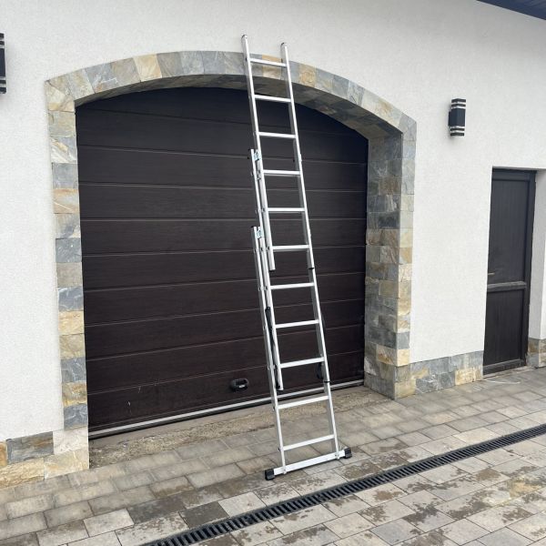 Лестница 3-секционная универсальная Drabest BASIC 3х6