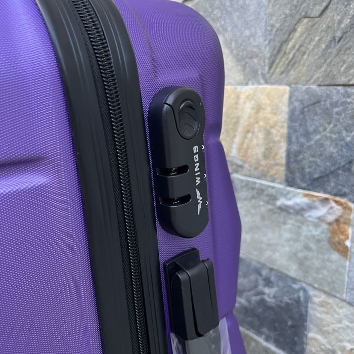 Валіза дорожня мала Wings 147 S Фіолетовий