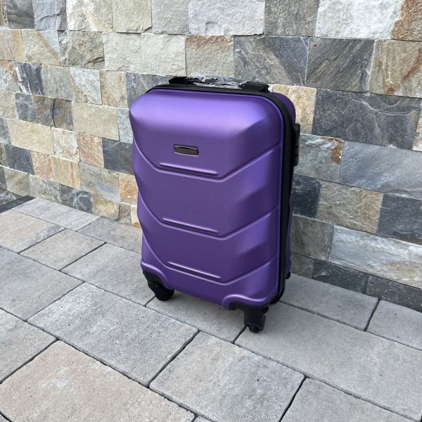 Чемодан дорожный мини (ручная кладь) Wings 147 XS Фиолетовый