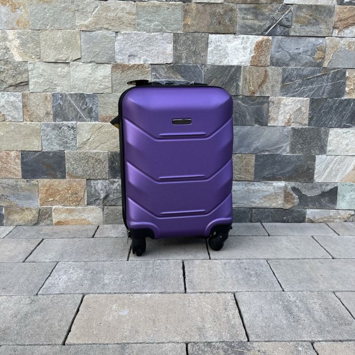 Чемодан дорожный мини (ручная кладь) Wings 147 XS Фиолетовый