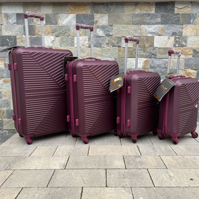 Валіза дорожня середня Wings 266 M Бордовий