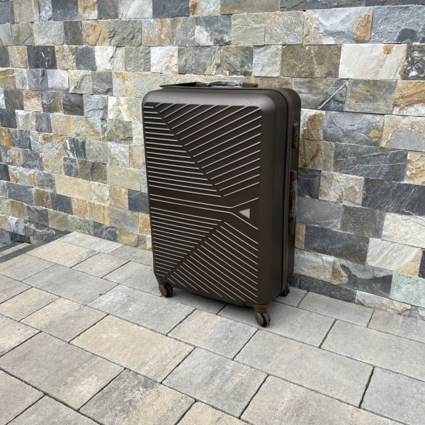 Чемодан дорожный большой Wings 266 L Коричневый