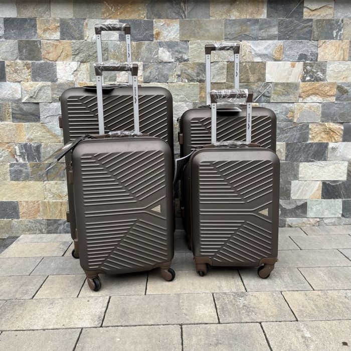 Чемодан дорожный большой Wings 266 L Коричневый