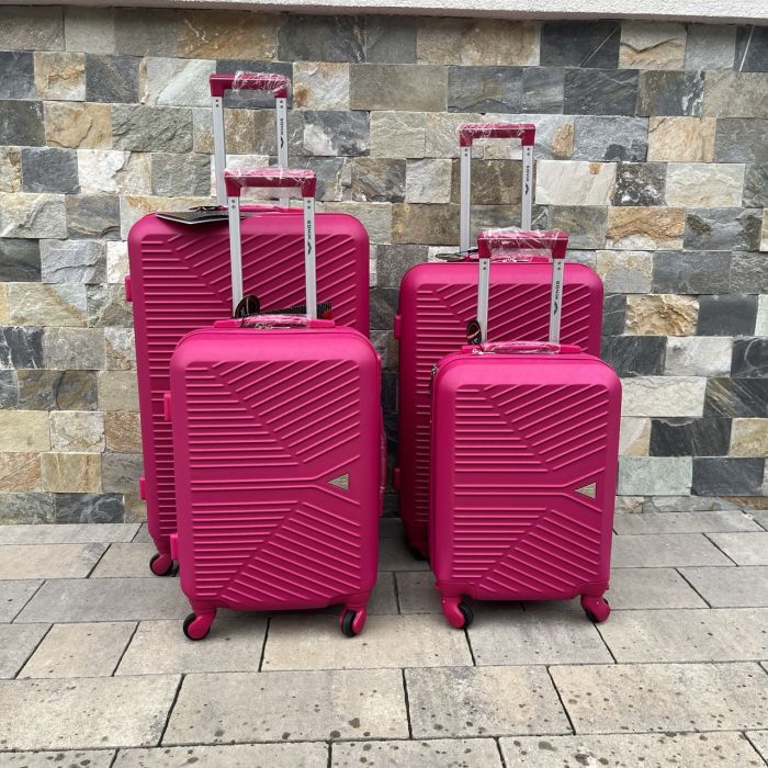 Чемодан дорожный мини (ручная кладь) Wings 266 XS Малиновый