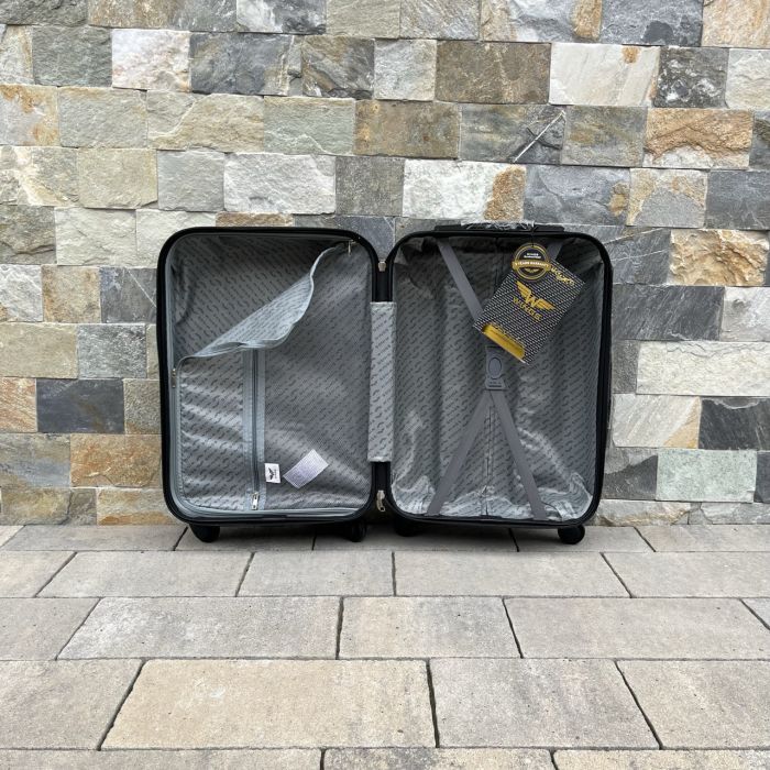 Чемодан дорожный малый Wings 266 S Малиновый