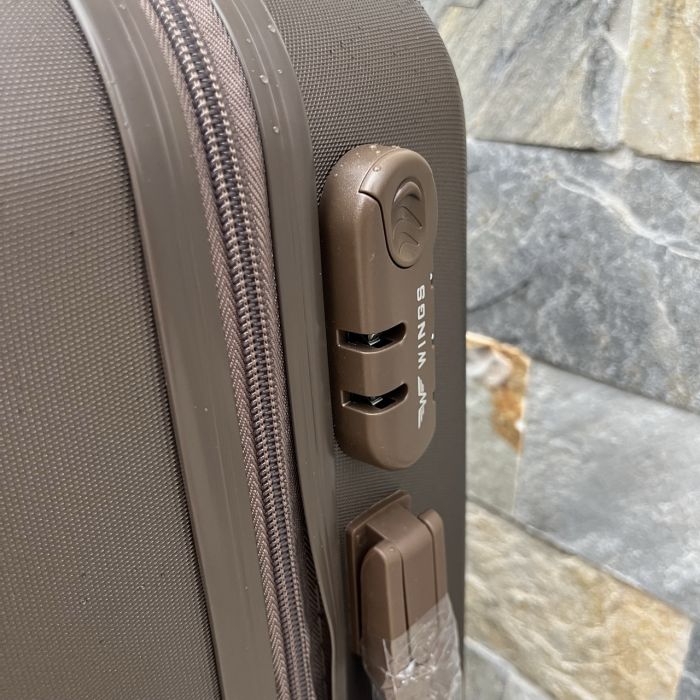 Чемодан дорожный малый Wings 266 S Коричневый