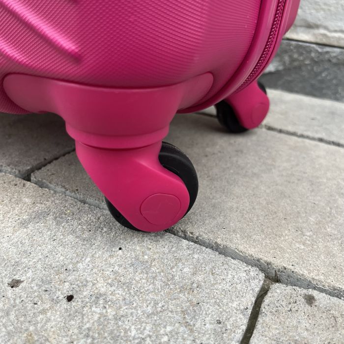 Чемодан дорожный малый Wings 266 S Малиновый