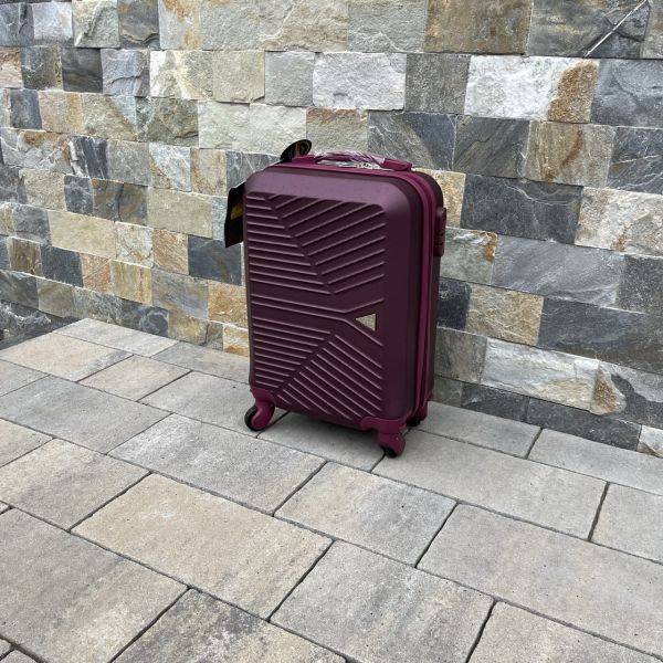 Валіза дорожня міні (ручна поклажа) Wings 266 XS Бордовий
