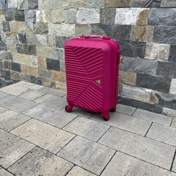 Чемодан дорожный мини (ручная кладь) Wings 266 XS Малиновый