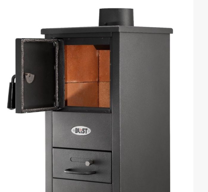Стальная каминная печь BLIST Ekonomik LM 9 кВт
