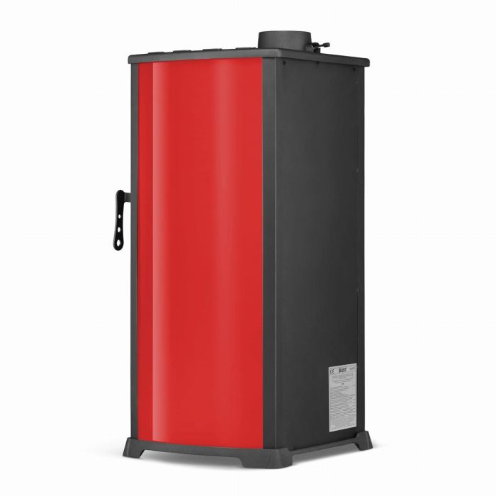 Стальная каминная печь BLIST ZAR 12 кВт Красный