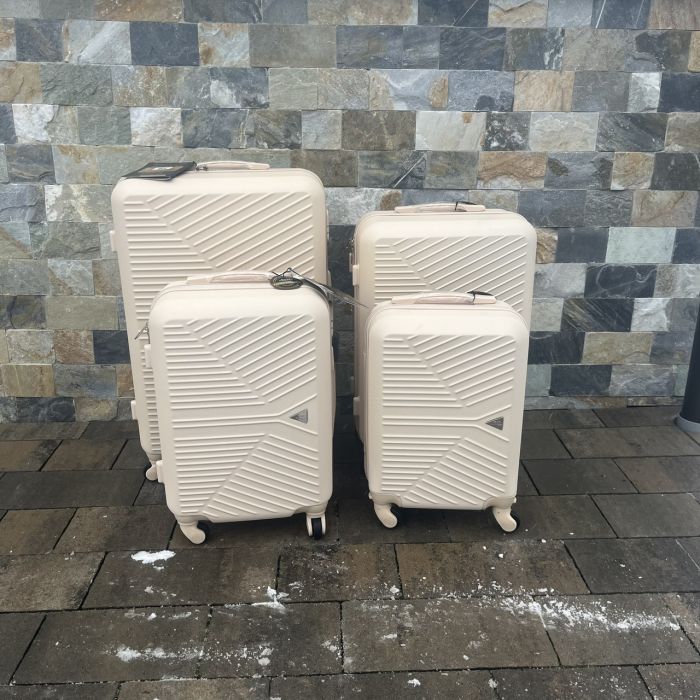 Валіза дорожня мала Wings 266 S Кремовий