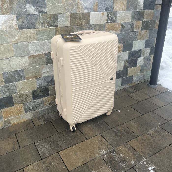 Валіза дорожня велика Wings 266 L Кремовий