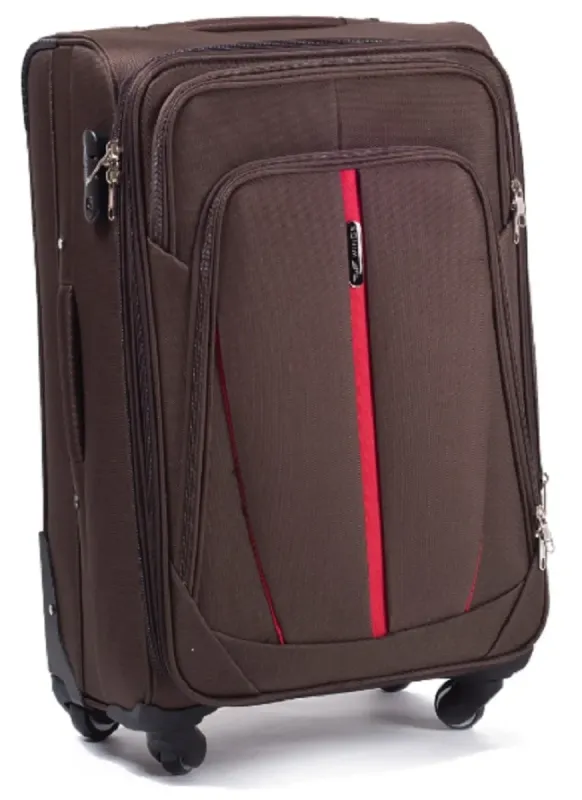 Валіза тканинна велика Wings 1706 L Коричневий