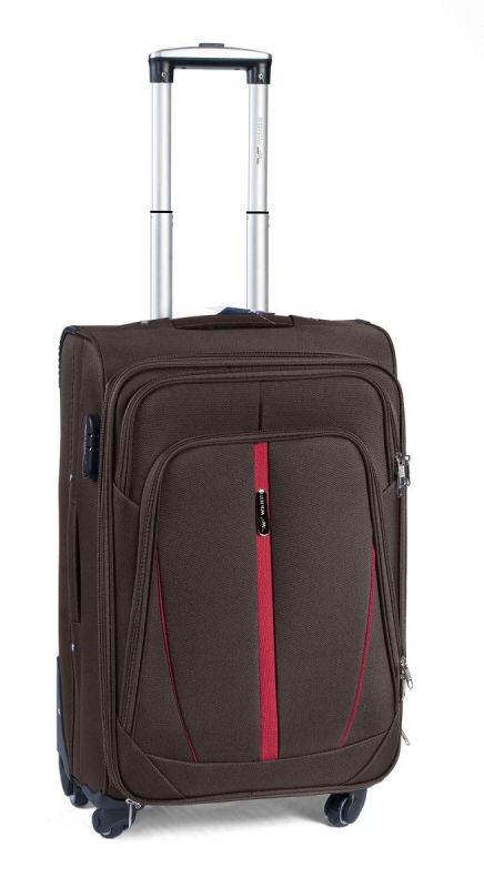 Чемодан тканевый малый Wings 1706 S Коричневый