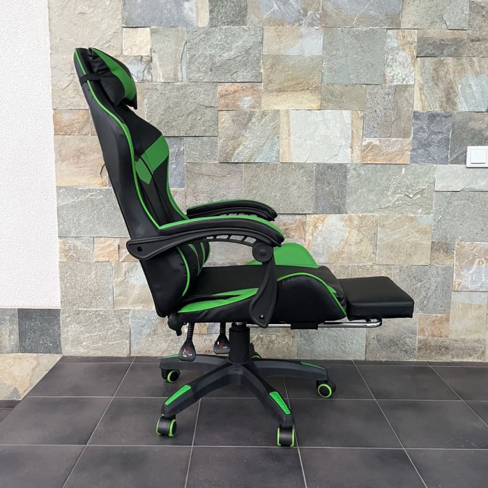 Компьютерное кресло PRESTIGE Черно-зеленый