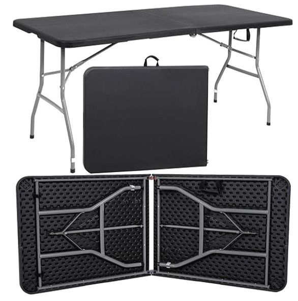 Садовый стол раскладной Gordon G495 180 см | 180х74х74 см Черный