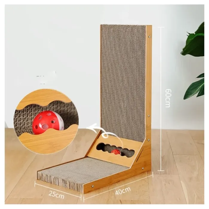 Когтеточка для кошек KOT 11 XL Коричневый