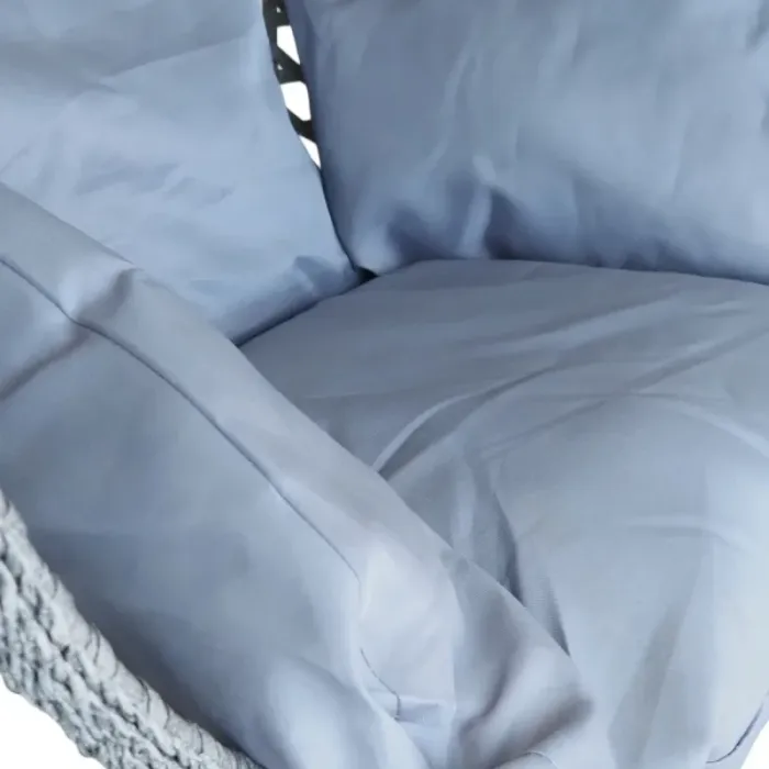 Подвесное кресло-кокон с подушкой Ecarla KR27 Серый