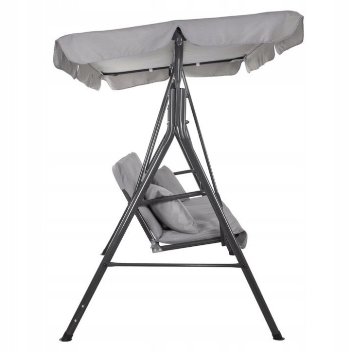 Садовые качели JustGarden RELAX 3-х местные Серый