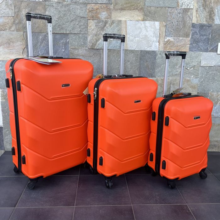 Чемодан дорожный большой Bloom 147 L Оранжевый