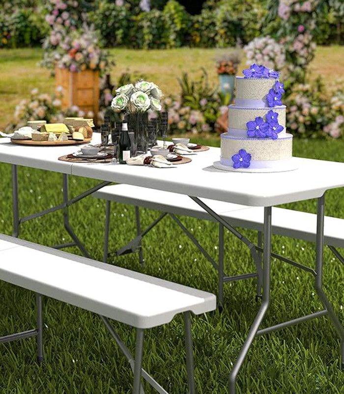 Раскладная скамейка Gordon G396 180 см Білий