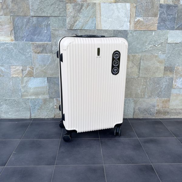 Чемодан дорожный большой Wings EGRET L Кремовый